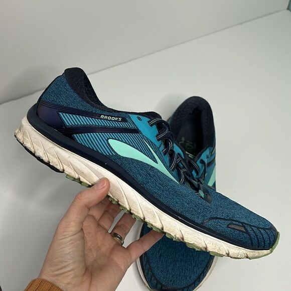 Brooks Adrenaline GTS 18 Teal Navy - Picture 2 of 8